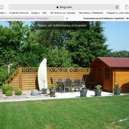 „Ferienwohnung Anni“ Billigheim-Ingenheim Экстерьер фото